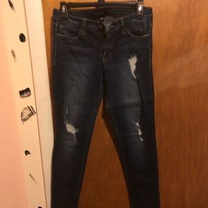 Flying monkey distressed jeans